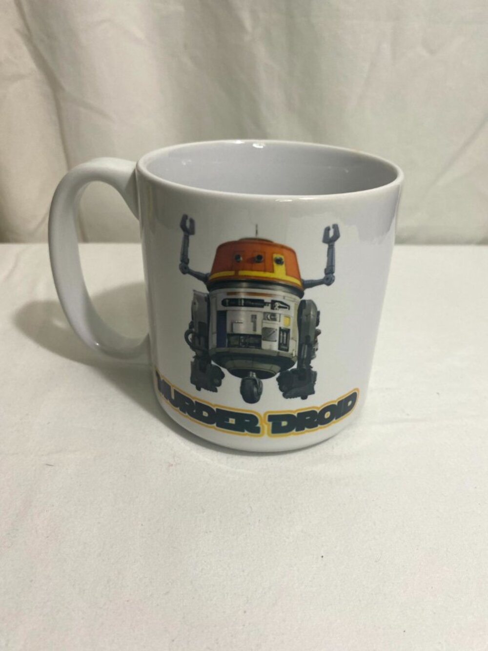 Star Wars Chopper C1-10P “Murder Droid” Coffee Mug White Ceramic 11oz - Picture 3 of 7
